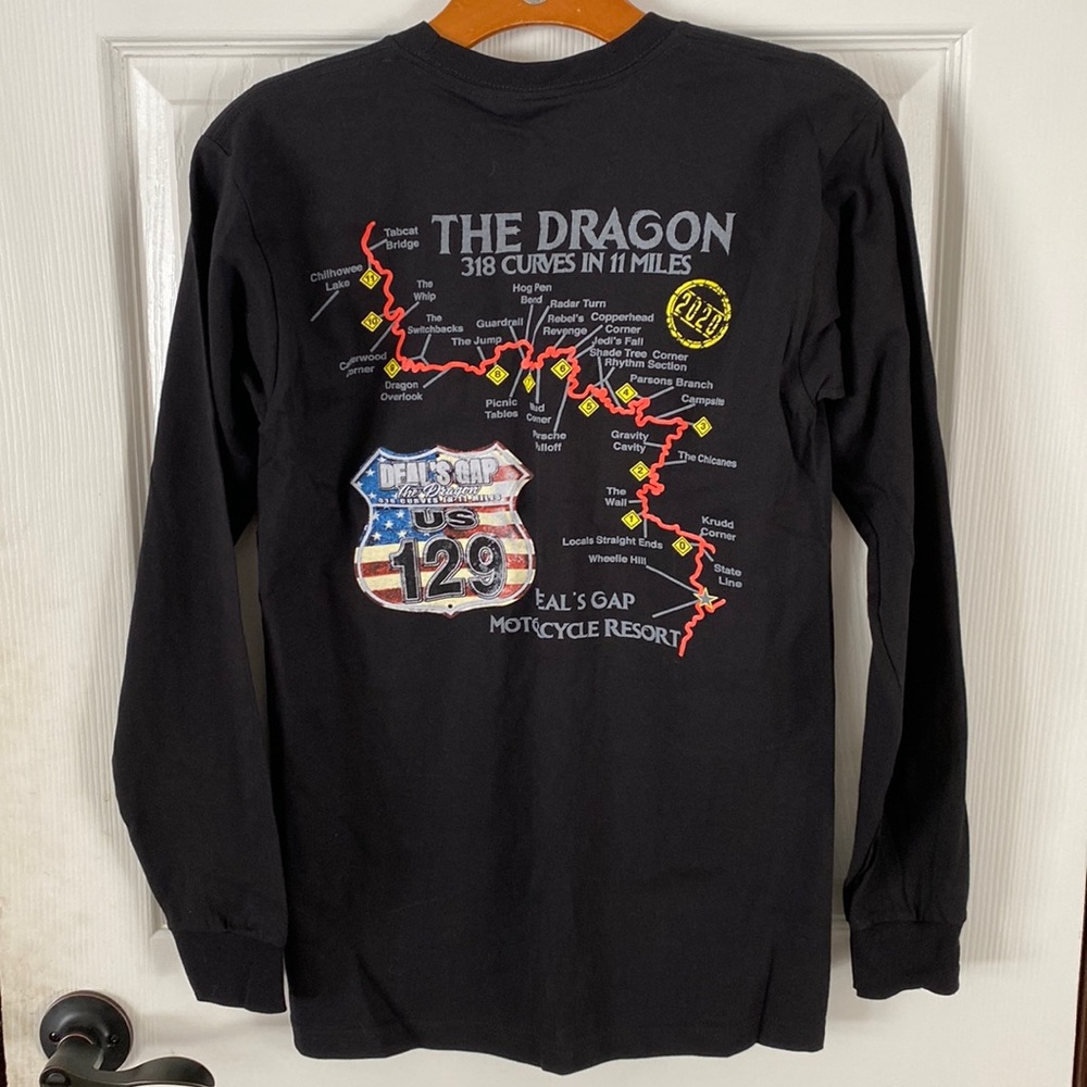 Deal’s Gap Tail of the Dragon long sleeve T-shirt